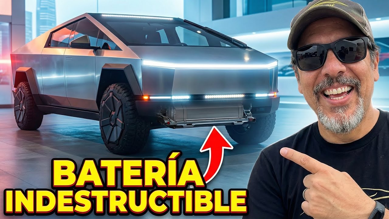 Tesla Cybertruck: Batería Blindada