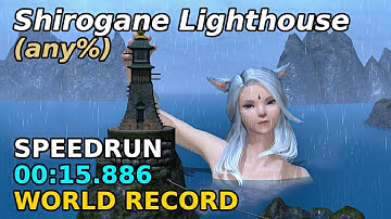 FFXIV - Shirogane Lighthouse Speedrun - Any% World Record - 15.886s
