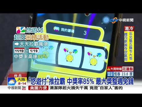 行動支付大戰! "整週免付錢"拚回饋金12%│中視新聞 20201130