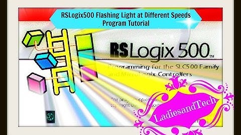 How to Create a Flashing light Program In RSlogix500