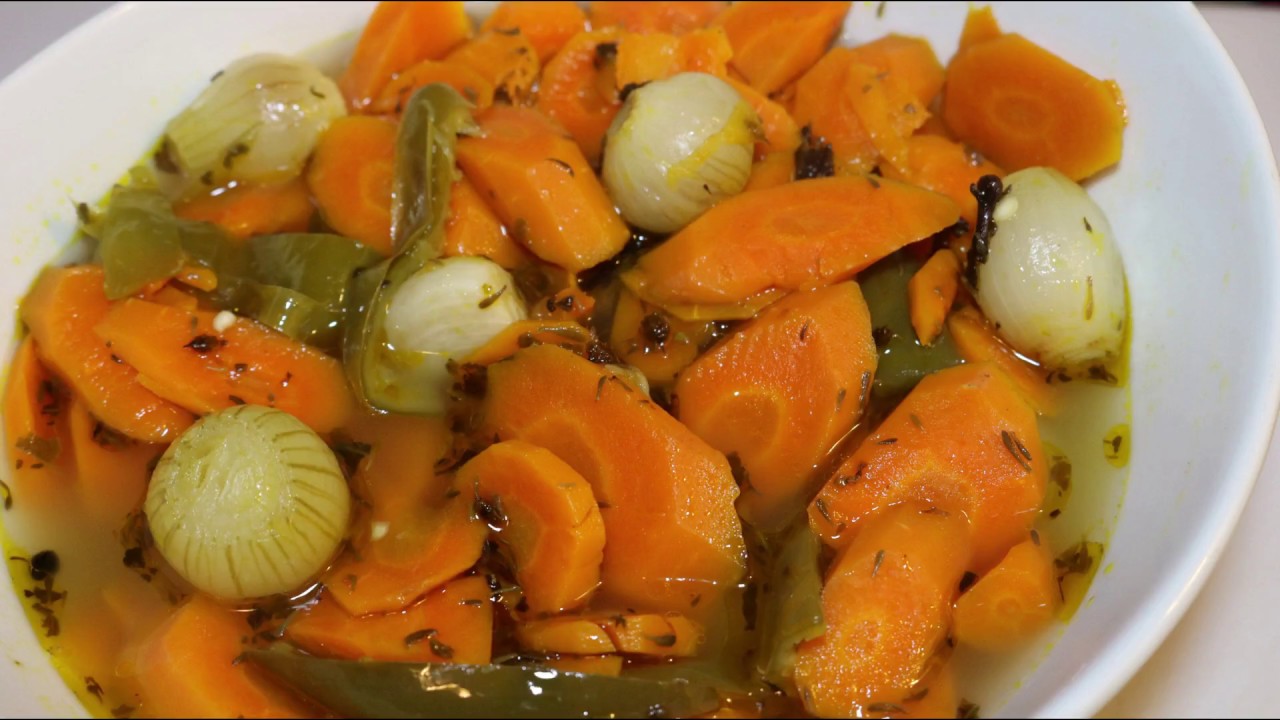 Arriba 79+ imagen receta de zanahorias en escabeche