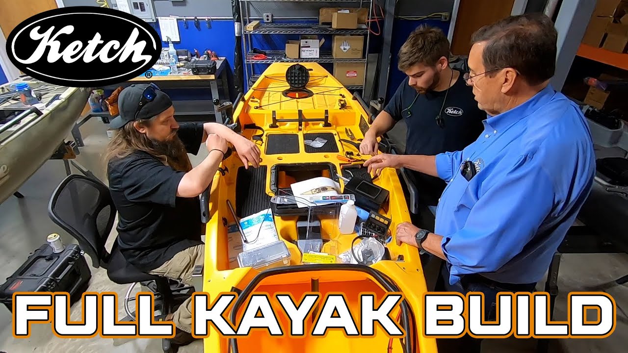 Ketch Products Full Hobie Kayak Build - Start to finish 