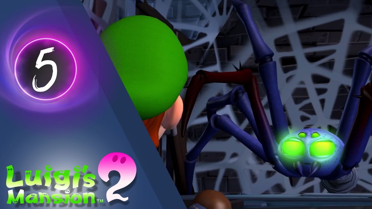 luigi-mansion-2-05-1er-boss-une-araign-e-g-ante-youtube