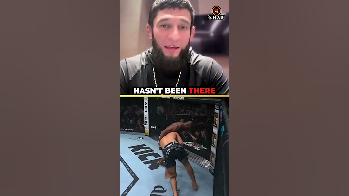 Khamzat Chimaev Defends Kamaru Usman Fight | UFC 308