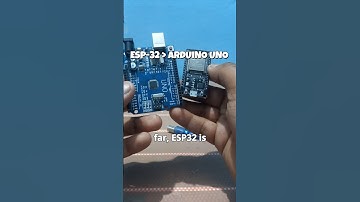 Which is better ESP-32 or Arduino UNO ?!  #shorts #esp32 #arduino #iot