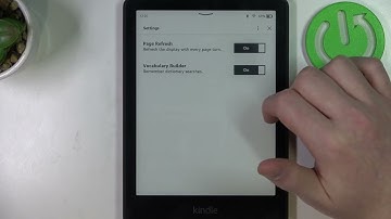 Amazon Kindle Paperwhite 11th Generation - How To Enable & Disable Vocabulary Builder