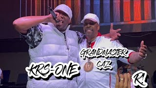 KRS-ONE Performing Live In Queens Celebrating GRANDMASTER CAZ Birthday 4/18/2023 The Bridge Is Over