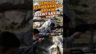 Pkknın Hakkâri Serin Karakol Baskını 9 Askerimiz Nasıl Şehit Oldu