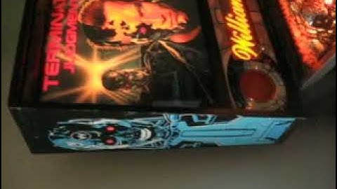 Williams Terminator 2 Pinball Playfield