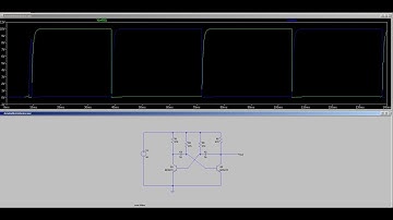 Electronic Basic 1:LTSpice Design And Simulate Astable Multivibrator