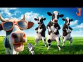Funny cow dance for 12 minutes straight  cow song  cows 2024  cow dance mix  dancing cow