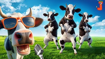FUNNY COW DANCE FOR 12 MINUTES STRAIGHT | Cow Song & Cow Videos 2024 | Cow dance mix | dancing cow