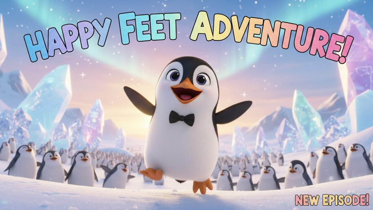 Пингвин Пенни учится летать 🐧 | Детская история о животных | Вдохновляющая поучительная история д...