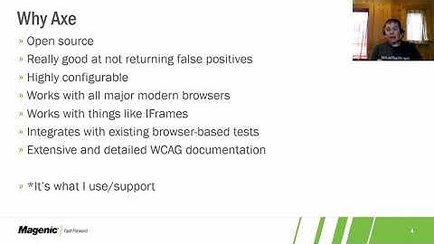 Using Axe to Add Accessibility Checks to Your Existing Selenium Tests