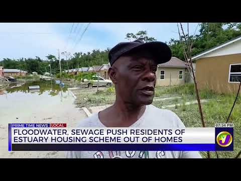 Floodwater, Sewage Push Residents Of Estuary Housing Scheme Out Of Homes| TVJ News