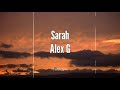 Sarah Alex G mp3