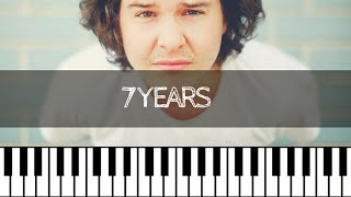 Video thumbnail of "Lukas Graham - 7 Years | Piano Tutorial Nederlands"