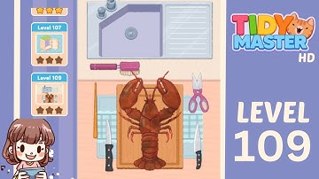 Tidy Master Level 109 Solution Walkthrough