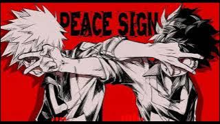 (Katsuki Bakugo) Bakugo Singing  Boku no Hīrō Akademia Season 2 OP 1 Full 『Peace Sign』(AI Cover)