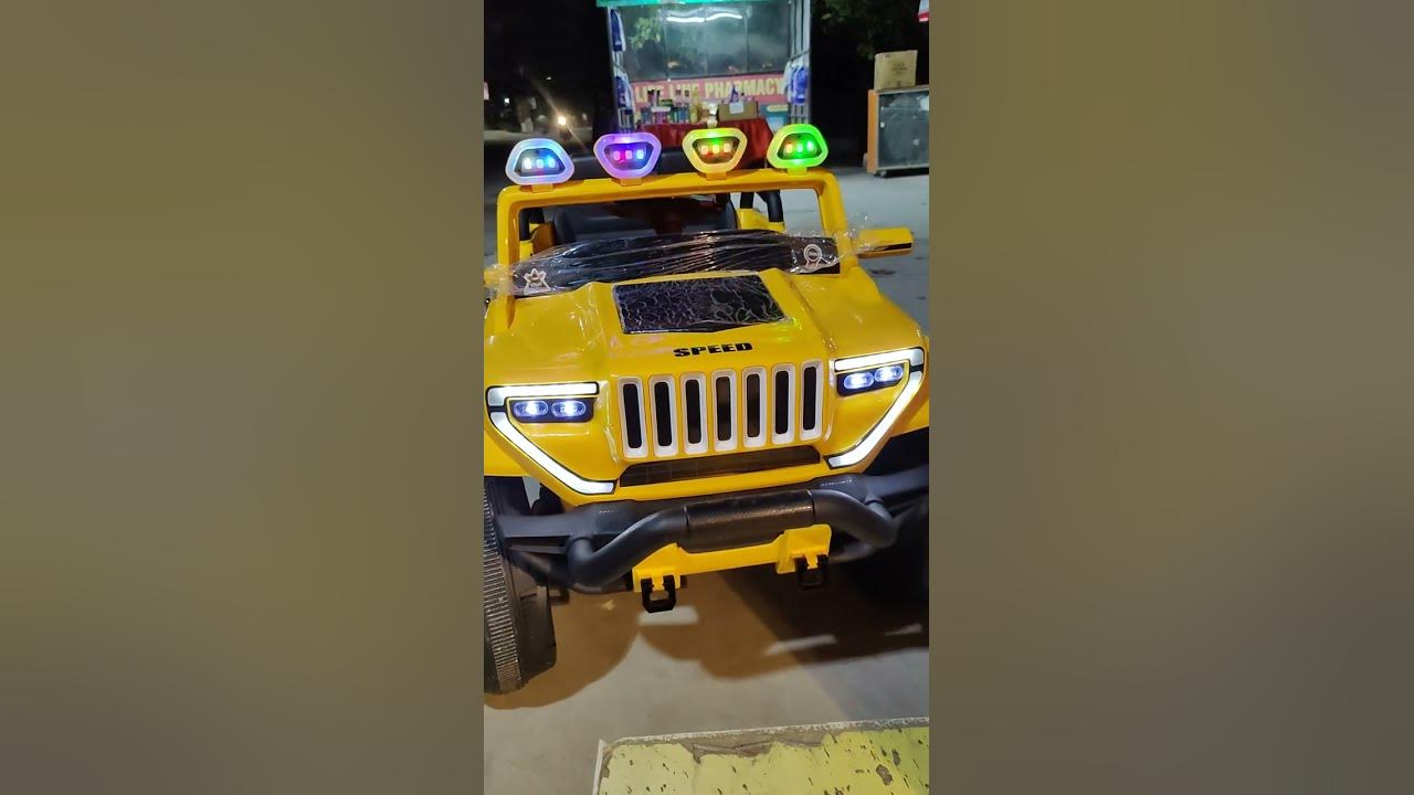 kids Jeep 4*412volt YouTube