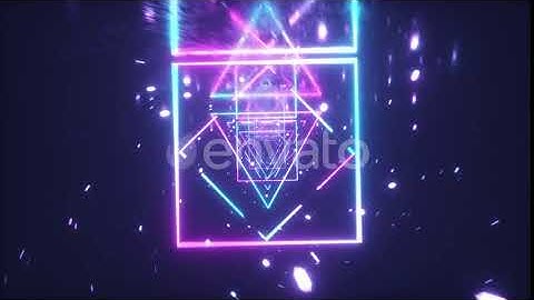 Crazy Flight in a Retro Futuristic Space | Motion Graphics - Envato elements