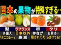 「はじめて見た…」3177万人の訪日外国人が腰を抜かした日本の秋のフルーツ7選【ゆっくり解説】【海外の反応】