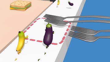 ‎Veggie Run 3D - All Levels Gameplay Android, iOS