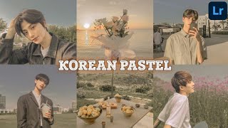 Korean Pastel Preset | Free DNG | Free Lightroom Mobile Preset Tutorial |