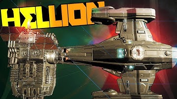 Hellion - DOCKING THE SPACESHIP & AIRLOCK, HOW TO GET STARTED TUTORIAL - Early Access Gameplay