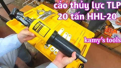 CẢO VAM THỦY LỰC 20 TẤN TLP HHL-20 MỞ 100-350MM