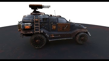 3DModels-Textures: Futuristic car