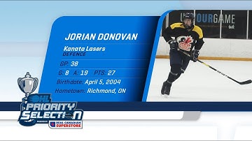 2020 OHL Priority Selection Prospect Feature: Jorian Donovan