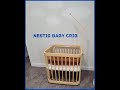 How to assemble a Nestig baby mini crib