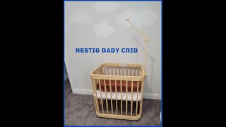 How to assemble a Nestig baby mini crib