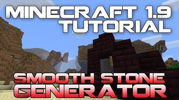 Minecraft 1.9 Tutorial - Smooth Stone Generator