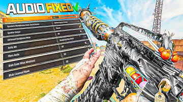 How to FIX AUDIO in Warzone - Best settings