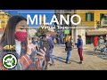 Milan Italy: Walking Tour from Loreto to Piazza Fontana (4K Ultra HD)