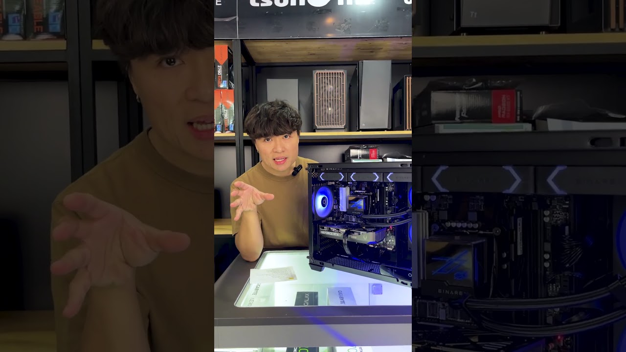 คอมทำงานสเปคดีทักแชท! 🤫😎INTEL CORE i5 14400F x RTX 5060 8GB OC TWIN EDGE จบงบ ราคา 34,190 บาท