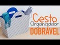 DIY - Cesto Organizador de Papelão Dobrável