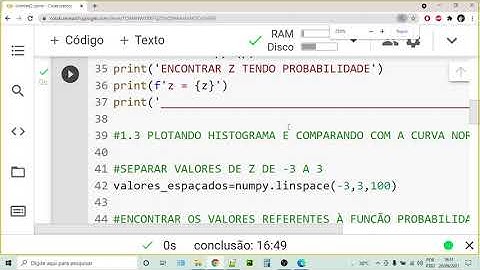 AULA EXTRA - PYTHON APLICADO A DISTRIBUICAO NORMAL E DISTRIBUICAO T DE STUDENT