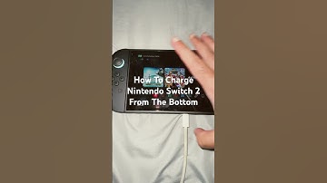 How To Charge Nintendo Switch 2 From The Bottom