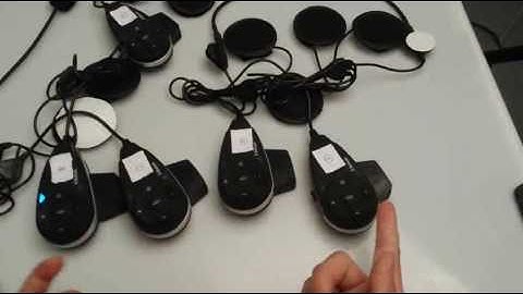 Bluetooth Interphone V5 pairing /EJEAS/vnetphone