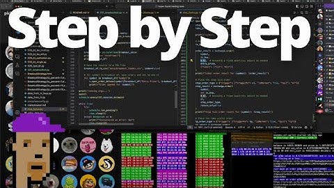how to actually build a trading bot