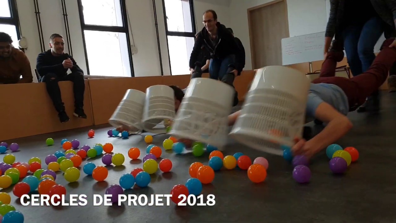 Le traditionnel jeu de Hippo Glouton au Campus de Lyon 