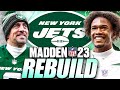 Rebuilding the New York Jets with Aaron Rodgers on Madden 23 Franchise
