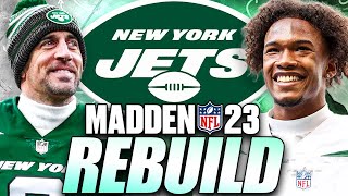 Rebuilding the New York Jets with Aaron Rodgers on Madden 23 Franchise