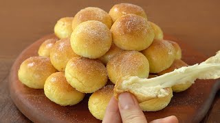 Fluffy & Soft Sugar Butter Cheese Bread Recipe :: Bite Mini Cheese Bread