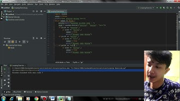 Loop Exercise with Python, Flowchart, and Pseudocode