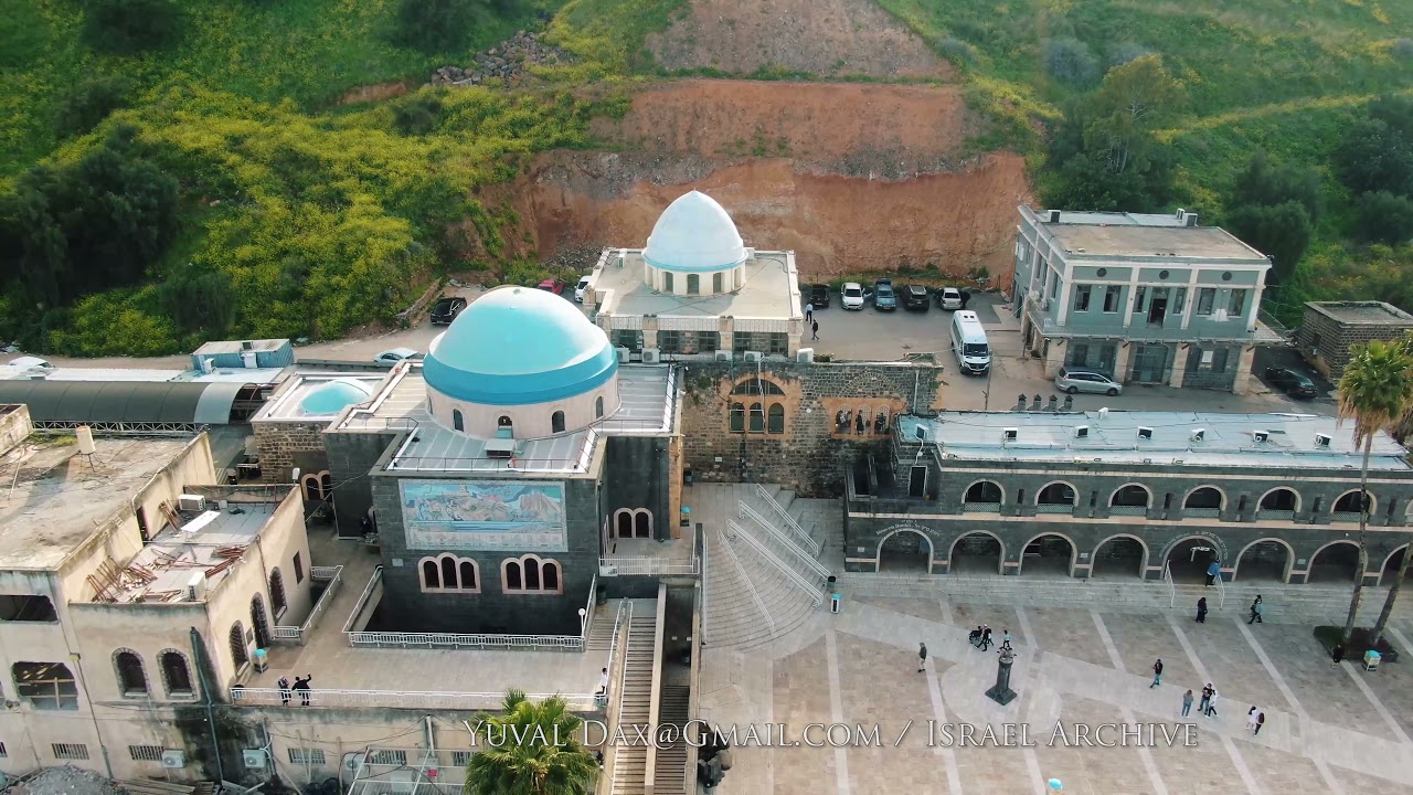 Tomb Of Rabbi Meir Aerial ×¦×××× ××××¨× ×§×'×¨ ×¨×'× ××××¨ ×'×¢× ×