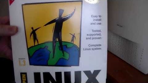 Caldera OpenLinux 1.3 - Gateway G6-350 - Installation